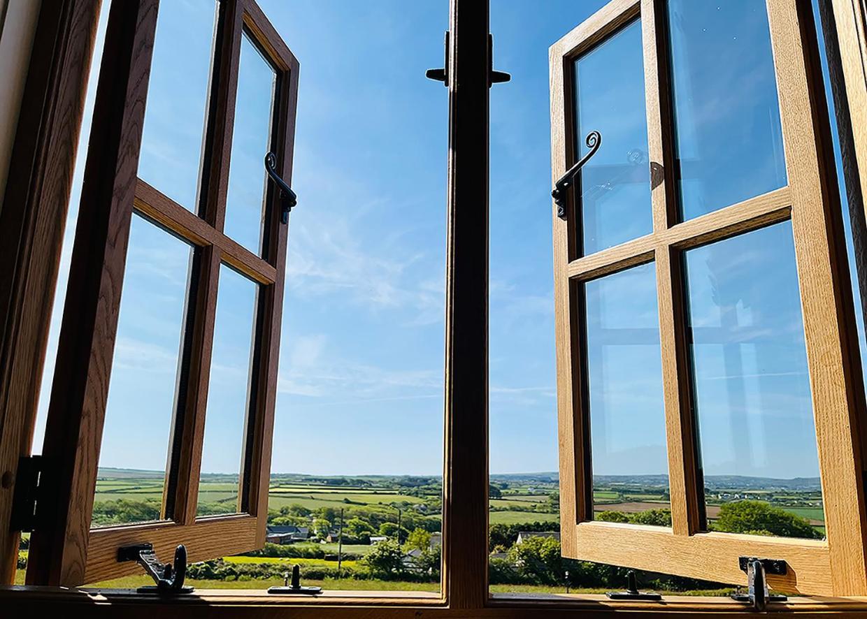 Beacon Country House Hotel & Luxury Shepherd Huts St Agnes  Bagian luar foto