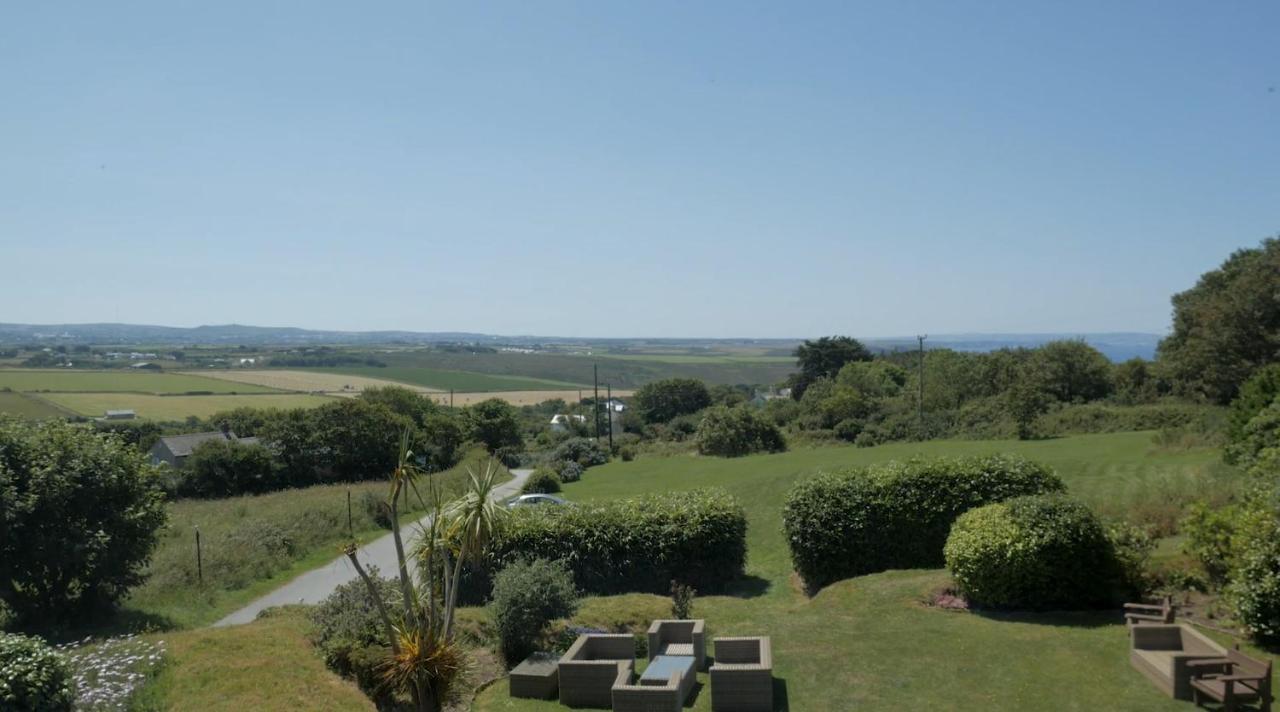 Beacon Country House Hotel & Luxury Shepherd Huts St Agnes  Bagian luar foto
