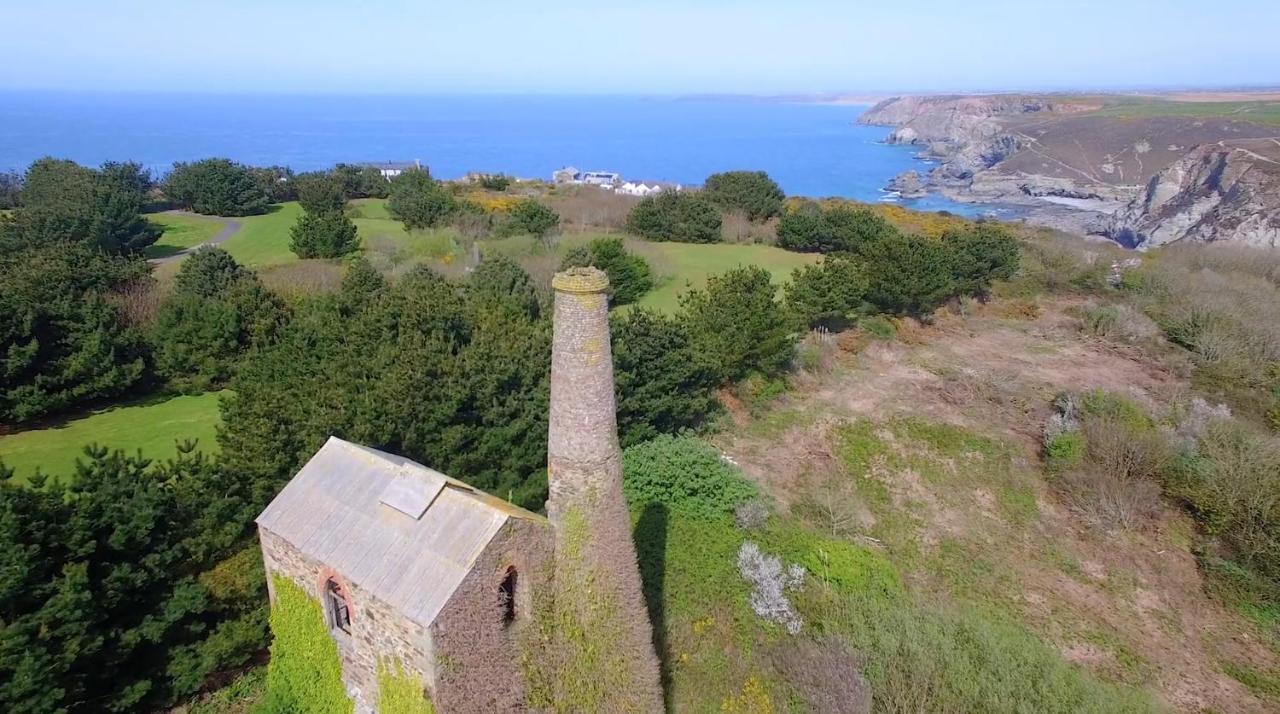 Beacon Country House Hotel & Luxury Shepherd Huts St Agnes  Bagian luar foto